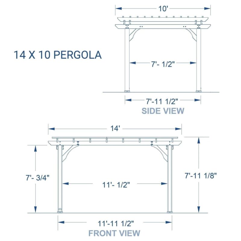 14 x 10 Pergola - Image 5