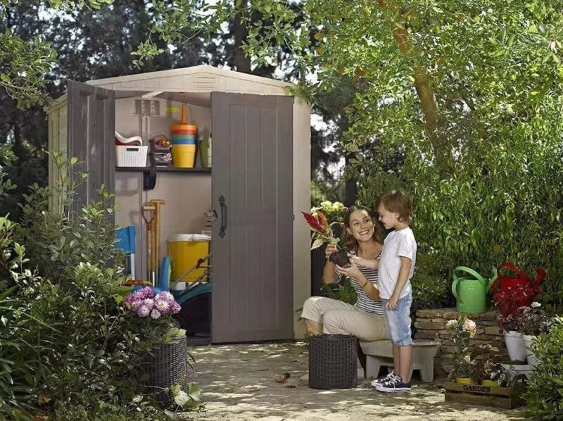 Keter factor 6×6 shed 1.78m x 1.95m - Image 8