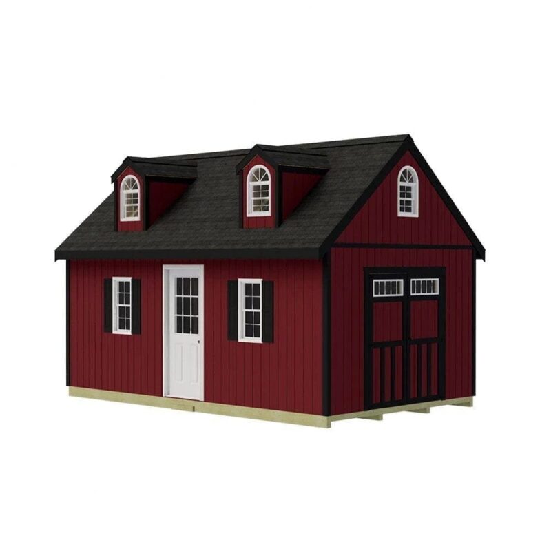 Best barns Hampton 12×24 Wood Storage Shed Kit Installation Included - Image 11