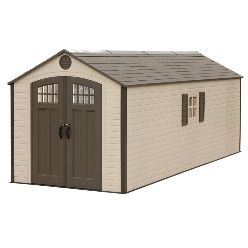 Lifetime 8 ft. W x 20 ft. D Storage Shed